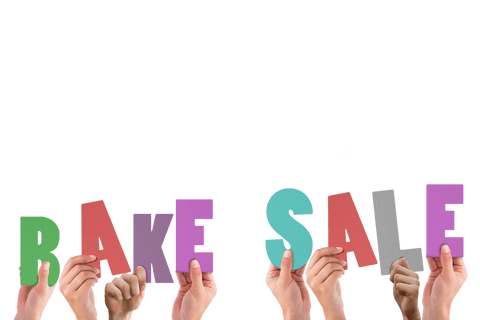 hands holding colorful bake sale word transparent background - Download Free Stock Videos Pikwizard.com