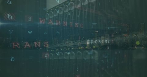 Digital interface overlay on server room data processing