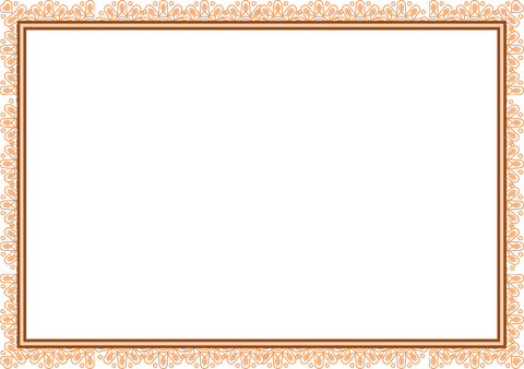 decorative golden frame with copy space on transparent background - Download Free Stock Videos Pikwizard.com