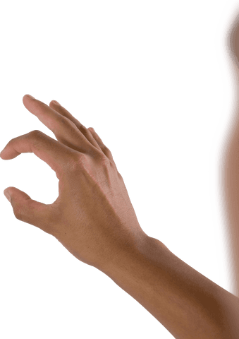 transparent hand reaching gesture on invisible interface - Download Free Stock Videos Pikwizard.com