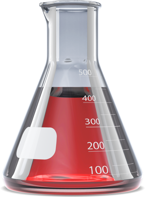 Red Chemical Solution in Transparent Laboratory Flask - Download Free Stock Videos Pikwizard.com