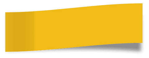 Yellow Banner Illustration on Transparent Background with Copy Space - Download Free Stock Videos Pikwizard.com