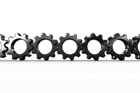 transparent metal cogs and wheels showing connectivity - Download Free Stock Videos Pikwizard.com