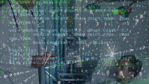 Digital Interface Animation Surrounds Humans Engaging with Technology