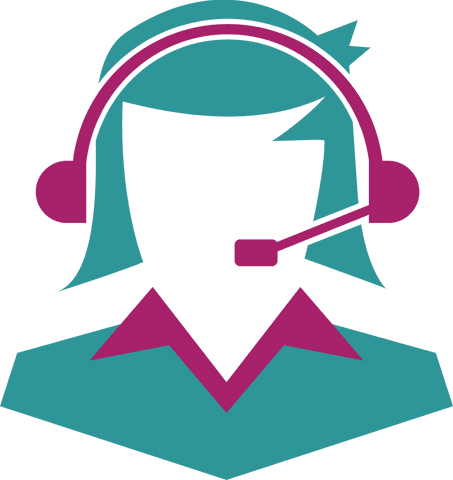 colorful transparent customer service icon with headset - Download Free Stock Videos Pikwizard.com