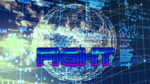 Spherical Network With Data Streams and Fight Text