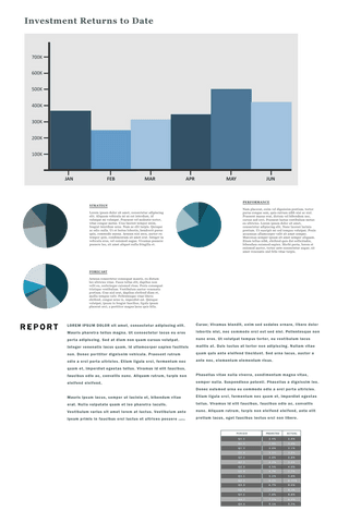 transparent business chart illustration with blue shades - Download Free Stock Videos Pikwizard.com