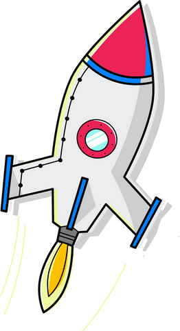 dynamic rocket ascending on transparent background - Download Free Stock Videos Pikwizard.com