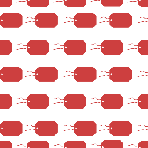 red patterned labels repeat on transparent background - Download Free Stock Videos Pikwizard.com