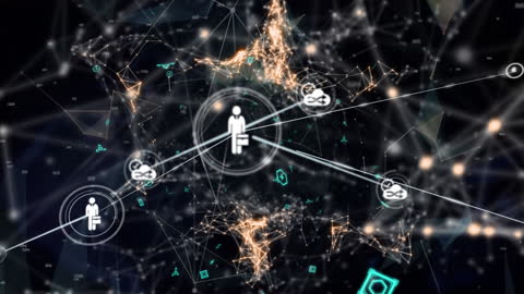 Global Digital Network with Abstract Constellations