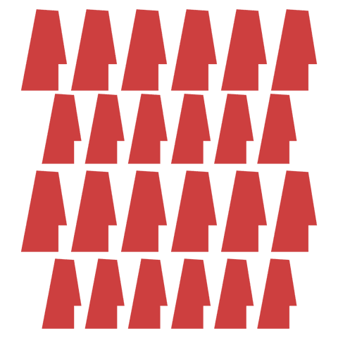 Red Geometric Stripes Repeating on Transparent Background Illustration - Download Free Stock Videos Pikwizard.com