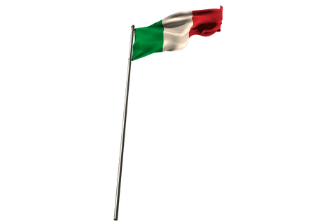 dynamic italian flag on transparent background - Download Free Stock Videos Pikwizard.com
