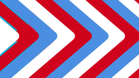 Dynamic RGB Arrows with Creative Icon Overlay