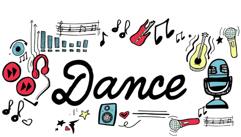 music and dance icons on transparent background vector illustration - Download Free Stock Videos Pikwizard.com