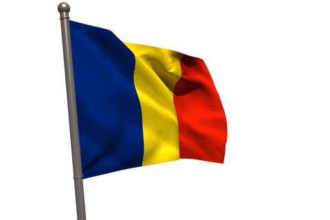 romania flag waving against transparent background - Download Free Stock Videos Pikwizard.com