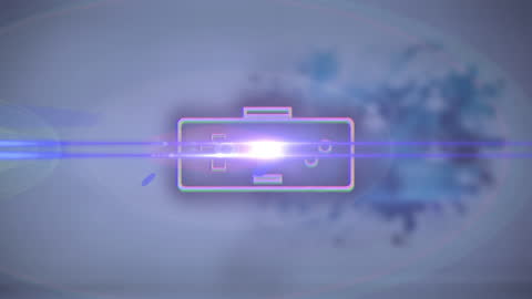 Network Connections Animation with Dynamic Wave