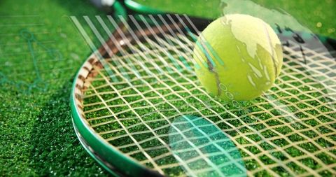 Innovative Tennis Technology on Grass Court