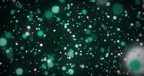 Glowing Green Light Particles on Deep Green Background - Download Free Stock Images Pikwizard.com