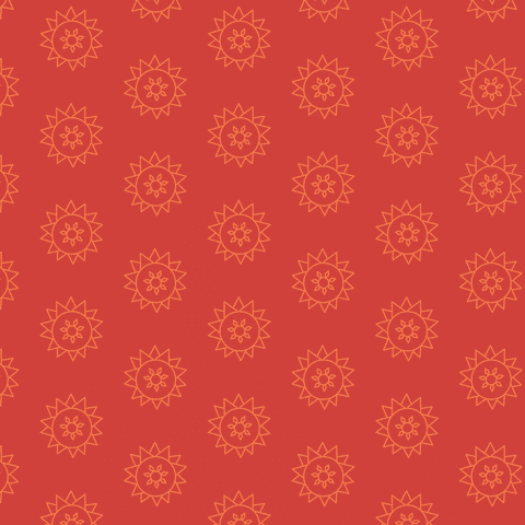 transparent yellow star pattern on bold red background - Download Free Stock Videos Pikwizard.com