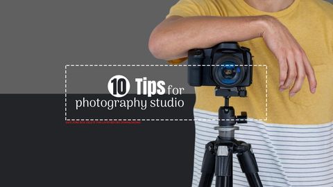 photographer featuring camera setup advocates studio techniques - Download Free Stock Templates Pikwizard.com