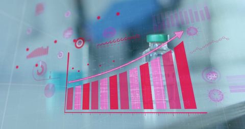 Rising Vaccine Efficacy Display with Graphical Interface Design