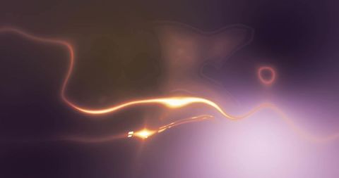 Glowing Abstract Light Trails on Dark Background - Download Free Stock Images Pikwizard.com