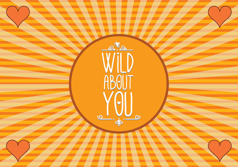 Wild About You Valentine's Card Transparent Background - Download Free Stock Videos Pikwizard.com