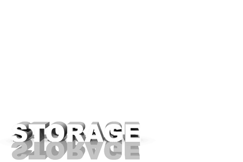 3d white storage text reflection on transparent background - Download Free Stock Videos Pikwizard.com