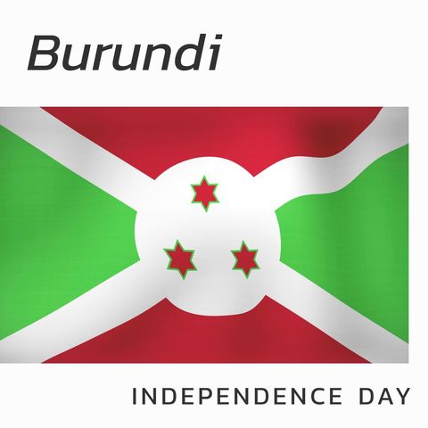 Burundi Flag Illustration Celebrating Independence Day Concept - Download Free Stock Templates Pikwizard.com