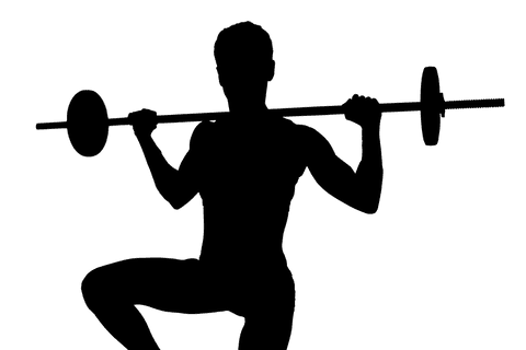 transparent silhouette man lifting barbell vector - Download Free Stock Videos Pikwizard.com
