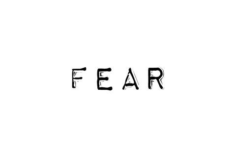 Fear Concept Text on Transparent Background - Download Free Stock Videos Pikwizard.com
