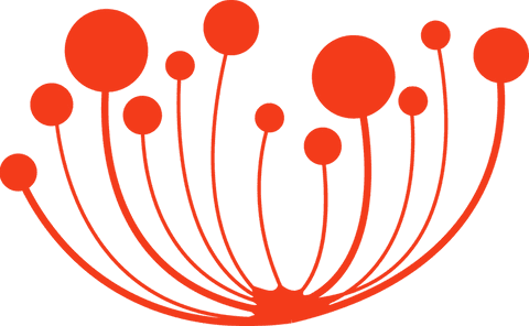 red arcs and dots on transparent background symbolizing connectivity - Download Free Stock Videos Pikwizard.com