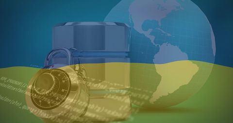 Data Security Amid Global Conflict Themes - Download Free Stock Images Pikwizard.com