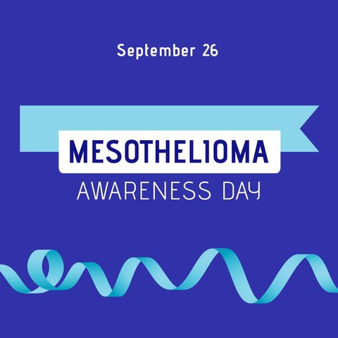 mesothelioma awareness day banner with blue ribbon - Download Free Stock Templates Pikwizard.com