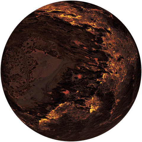 digital transparent red planet isolated on space background - Download Free Stock Videos Pikwizard.com