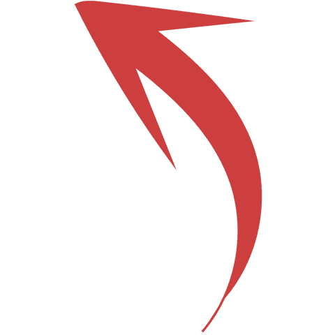 Red Upward Twisted Arrow on Transparent Background - Download Free Stock Videos Pikwizard.com