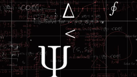 Dynamic Flow of Mathematical Equations on Blackboard