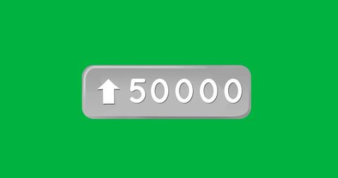Digitally Generated 50000 Arrow on Green Background - Download Free Stock Images Pikwizard.com