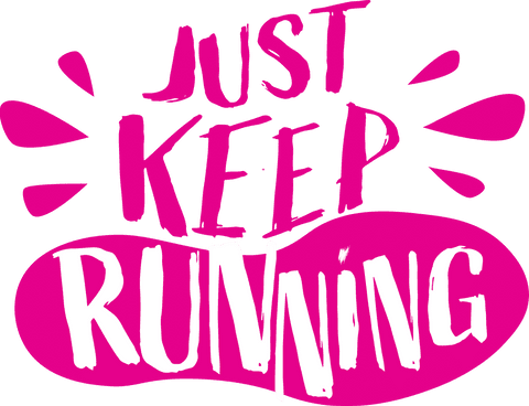just keep running motivational text on transparent background - Download Free Stock Videos Pikwizard.com