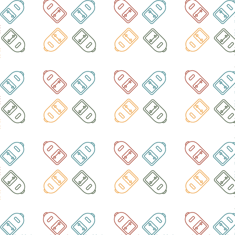 Transparent Pattern of Colorful School Bags with Vector Design - Download Free Stock Videos Pikwizard.com