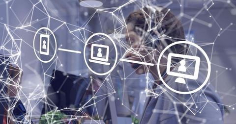 Headset user connecting through digital network overlay for remote team collaboration
