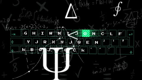 Digital Code Interface with Mathematical Formula