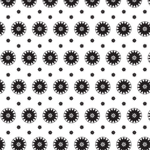 Black Rosettes Pattern on Transparent Background Vector - Download Free Stock Videos Pikwizard.com