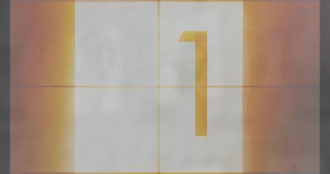 Retro Film Countdown with Glowing Effect - Download Free Stock Images Pikwizard.com
