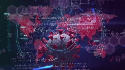 Digital Visualization of Global COVID-19 Pandemic and Viral DNA