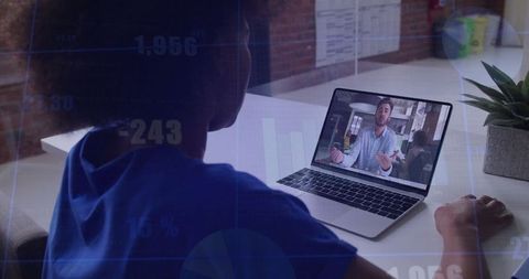 Remote Work Collaboration with Digital Data Overlay