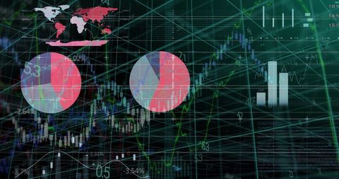 Global Financial Data Analysis with Interactive Charts - Download Free Stock Images Pikwizard.com
