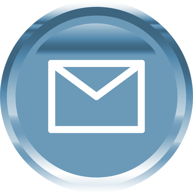 Transparent Blue Circle with Envelope Icon for Messages and Communication - Download Free Stock Videos Pikwizard.com