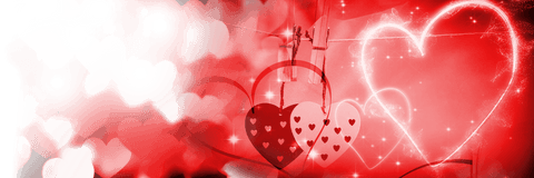 Glowing Hearts with Transparent Background Design - Download Free Stock Videos Pikwizard.com