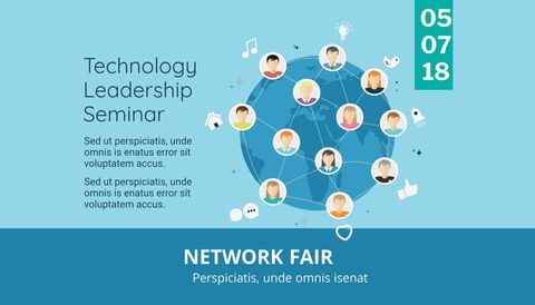 digital networking and collaboration for technology leaders - Download Free Stock Templates Pikwizard.com